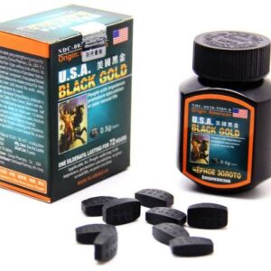 美國黑金 香港正品美國黑金BLACK GOLD 持久強效 男性增硬持久 16粒/樽